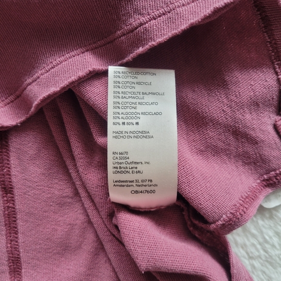 NWT Free People Ready For This Tee in Washed Amathyst Sz XS (Very Oversized) - Picture 8 of 8